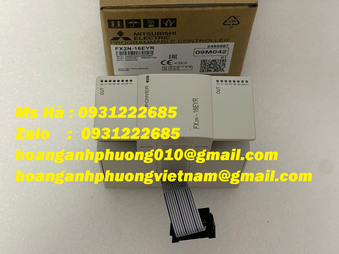 Mitsubishi FX2N-16EYR mô đun mở rộng - giao nhanh chóng